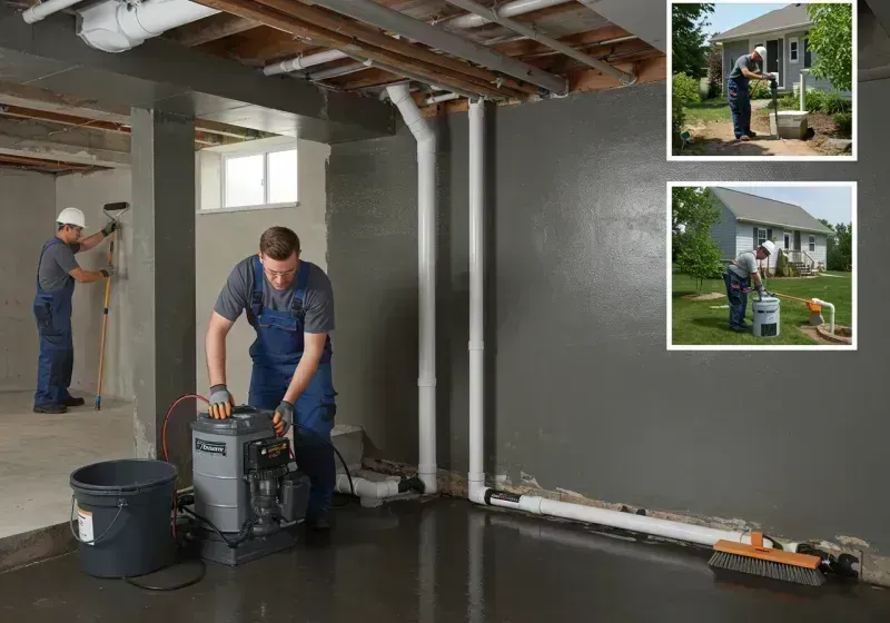 Basement Waterproofing and Flood Prevention process in Hillcrest, IL